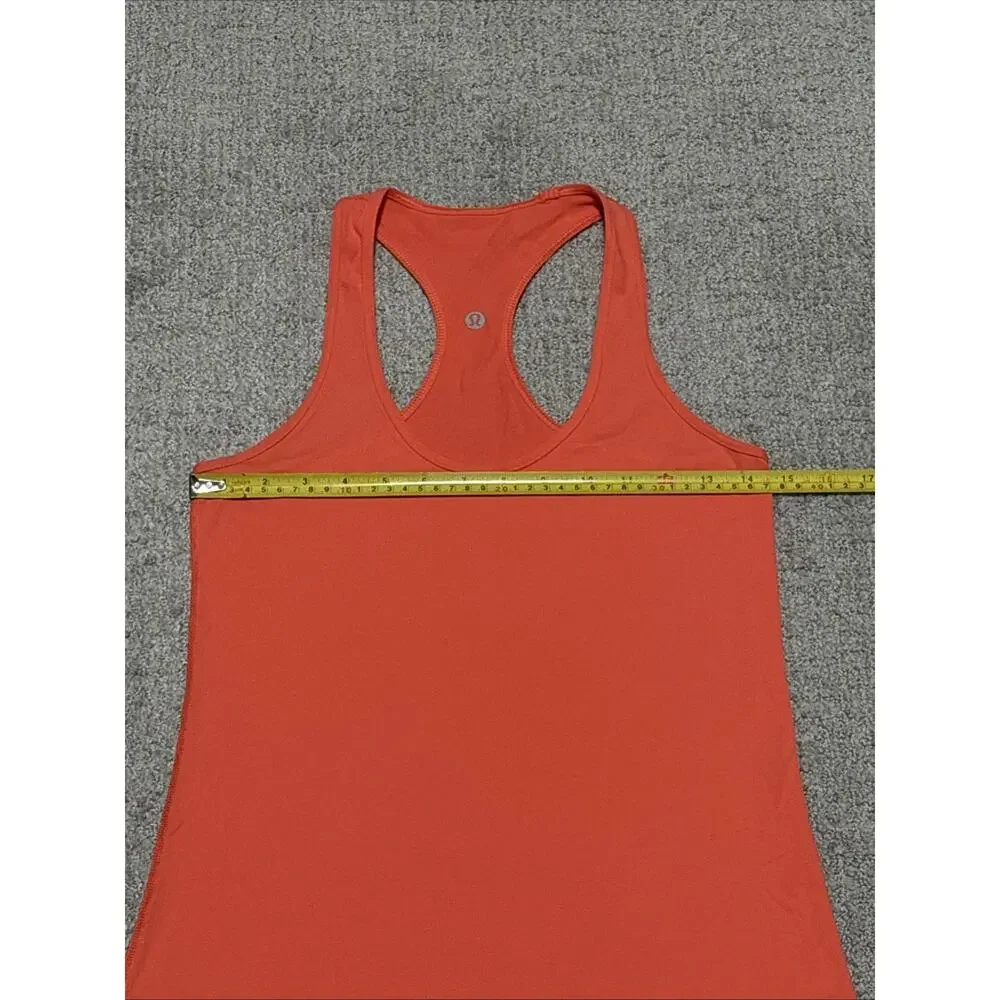 Lululemon Women’s Cool Racerback tank top Neon Coral Size Unknown See Photos